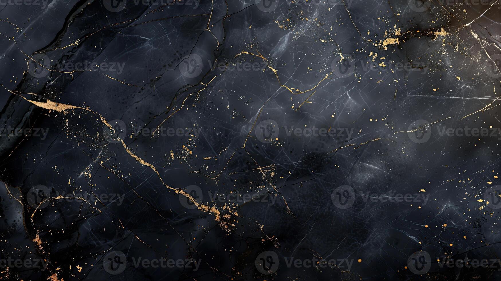 AI generated Black gold marble texture background pattern with high resolution. High resolution photo. Luxury background for design. photo