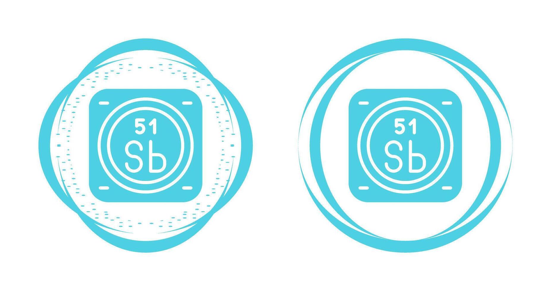 Antimony Vector Icon