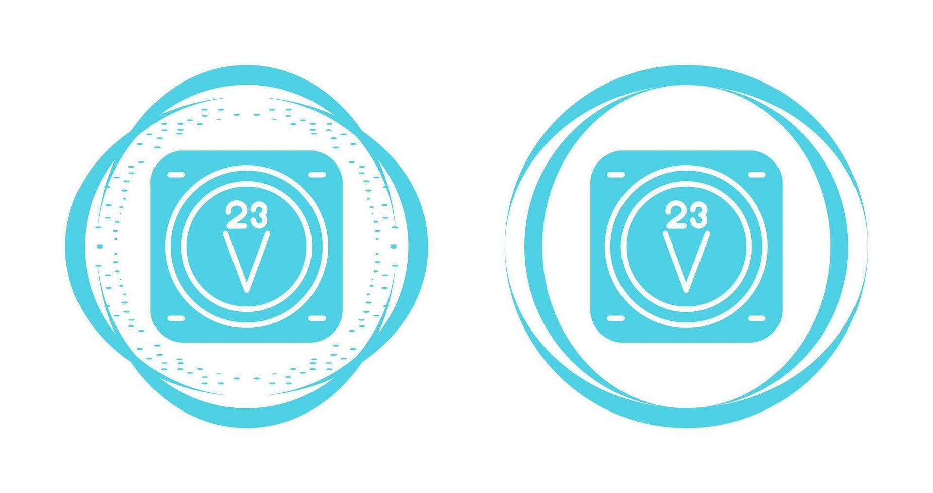 Vanadium Vector Icon