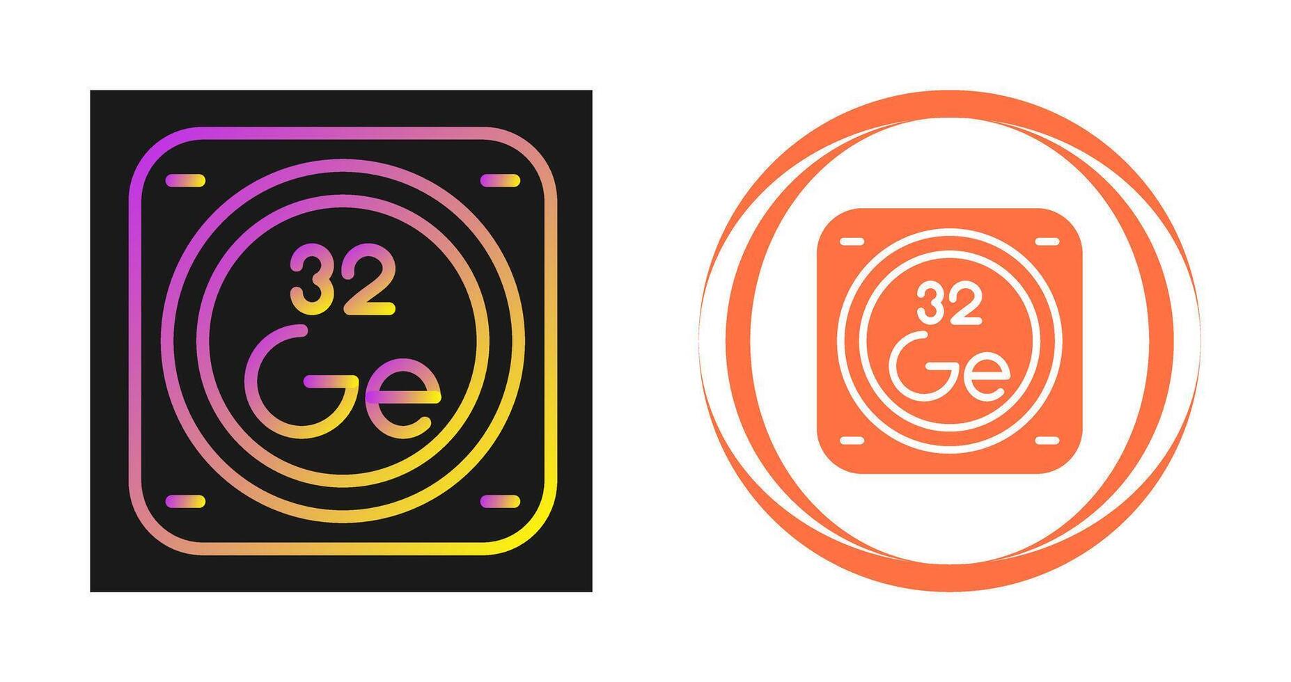 Chemical Element Vector Icon