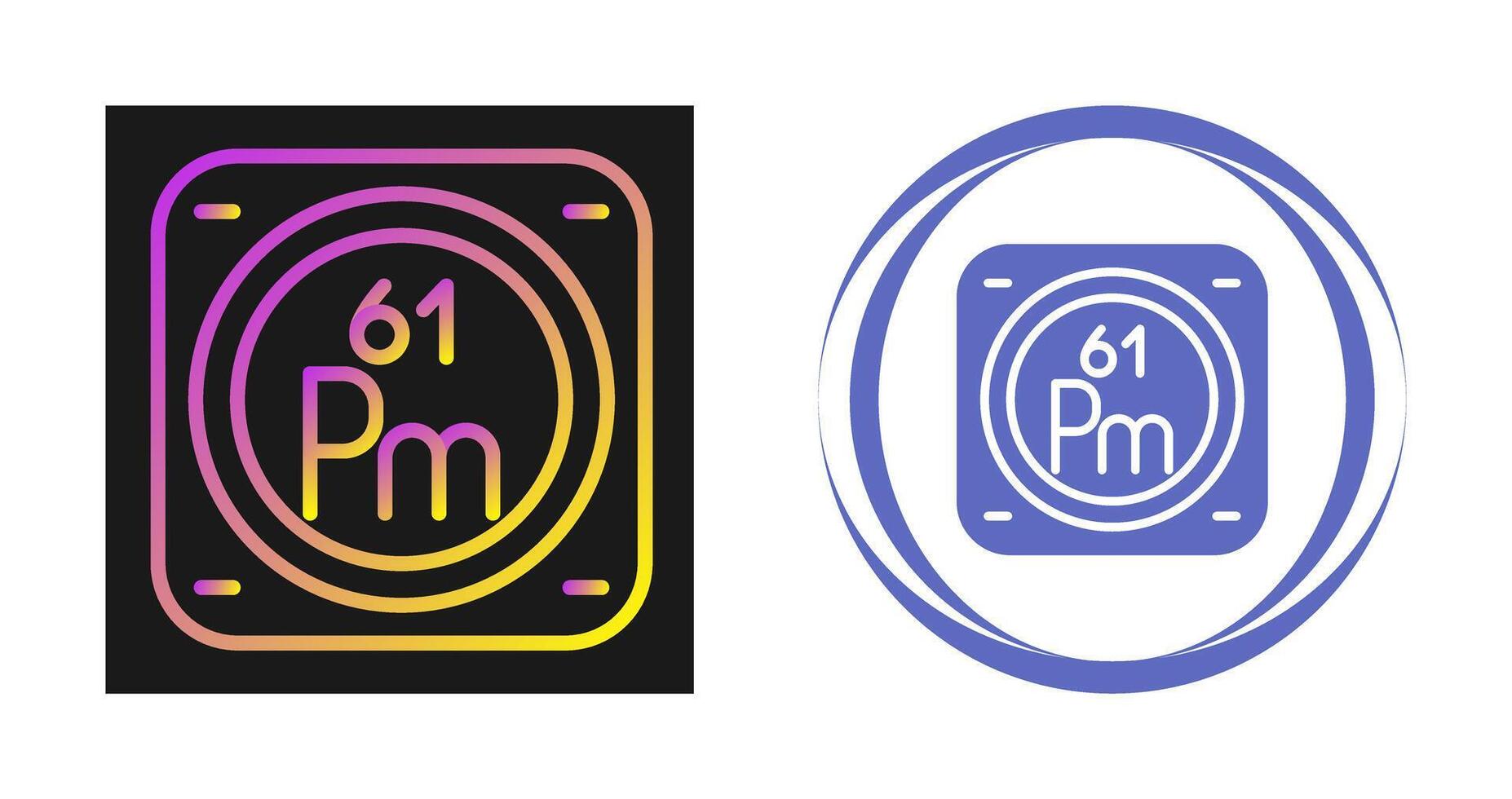 Chemical Element Vector Icon