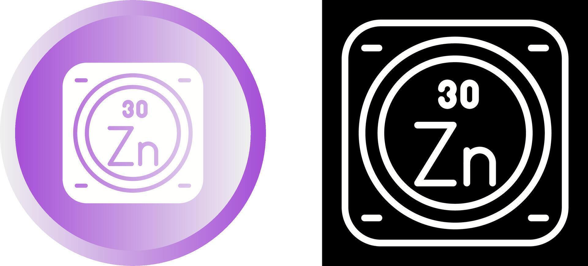 Zinc Vector Icon