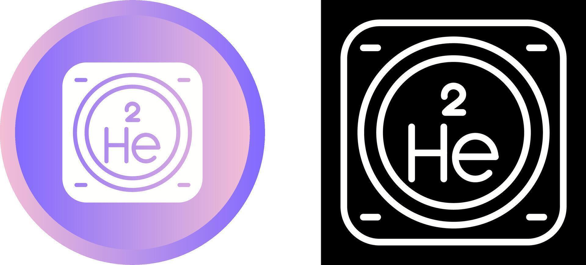 Helium Vector Icon