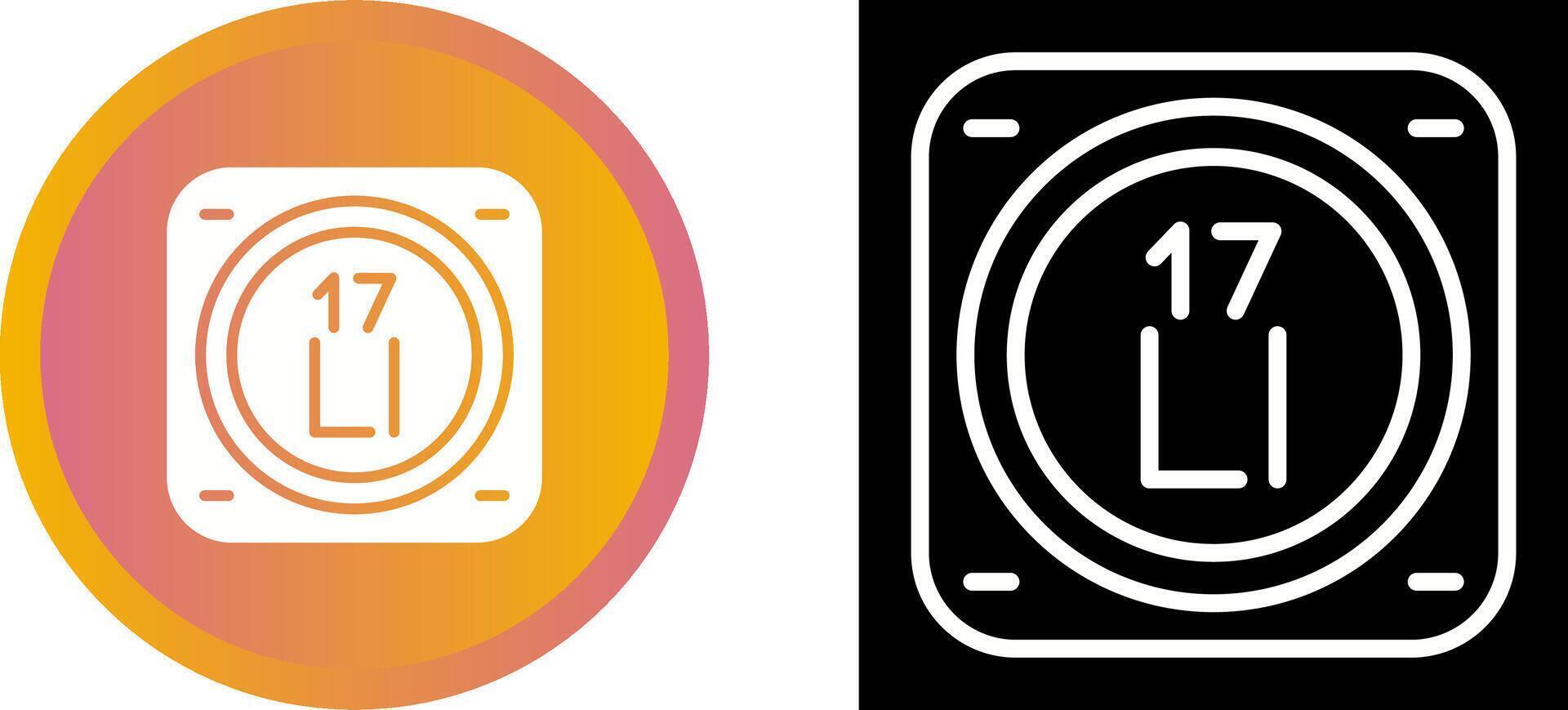 Chlorine Vector Icon