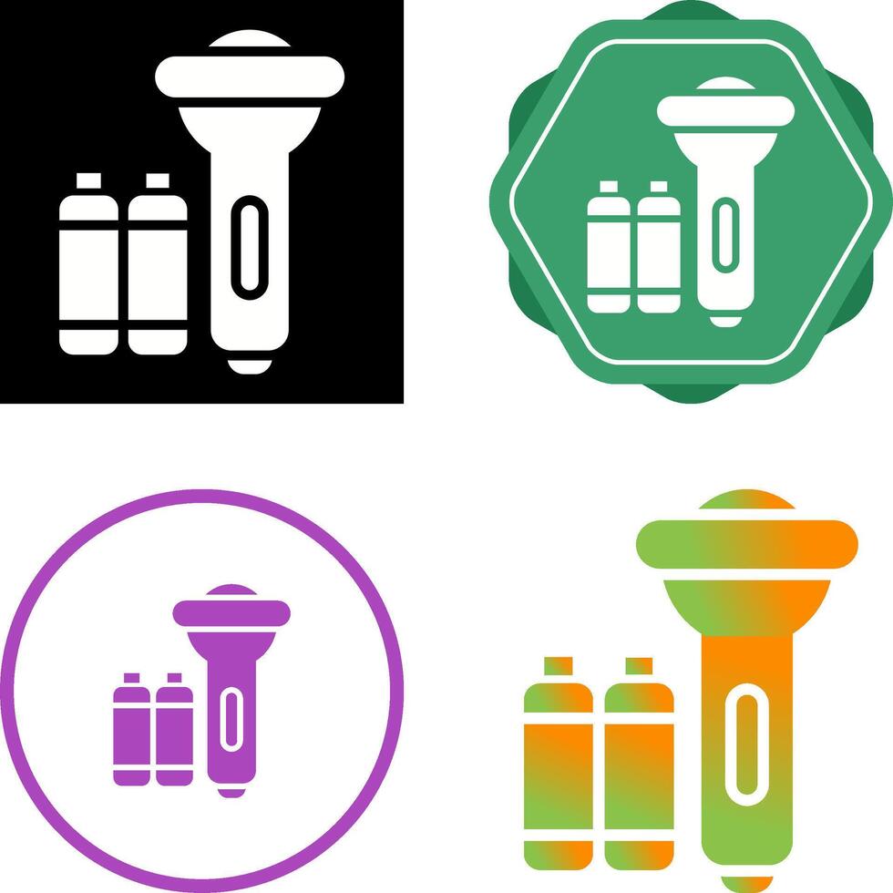 Spare batteries Vector Icon