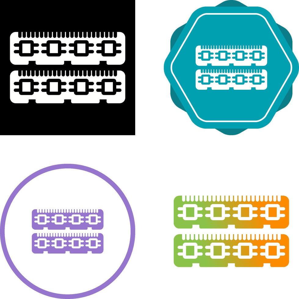 Ram Memory Vector Icon