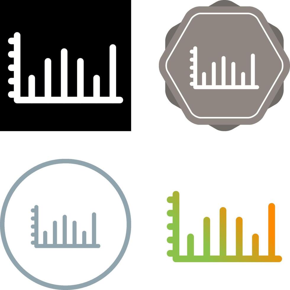 icono de vector de estadísticas