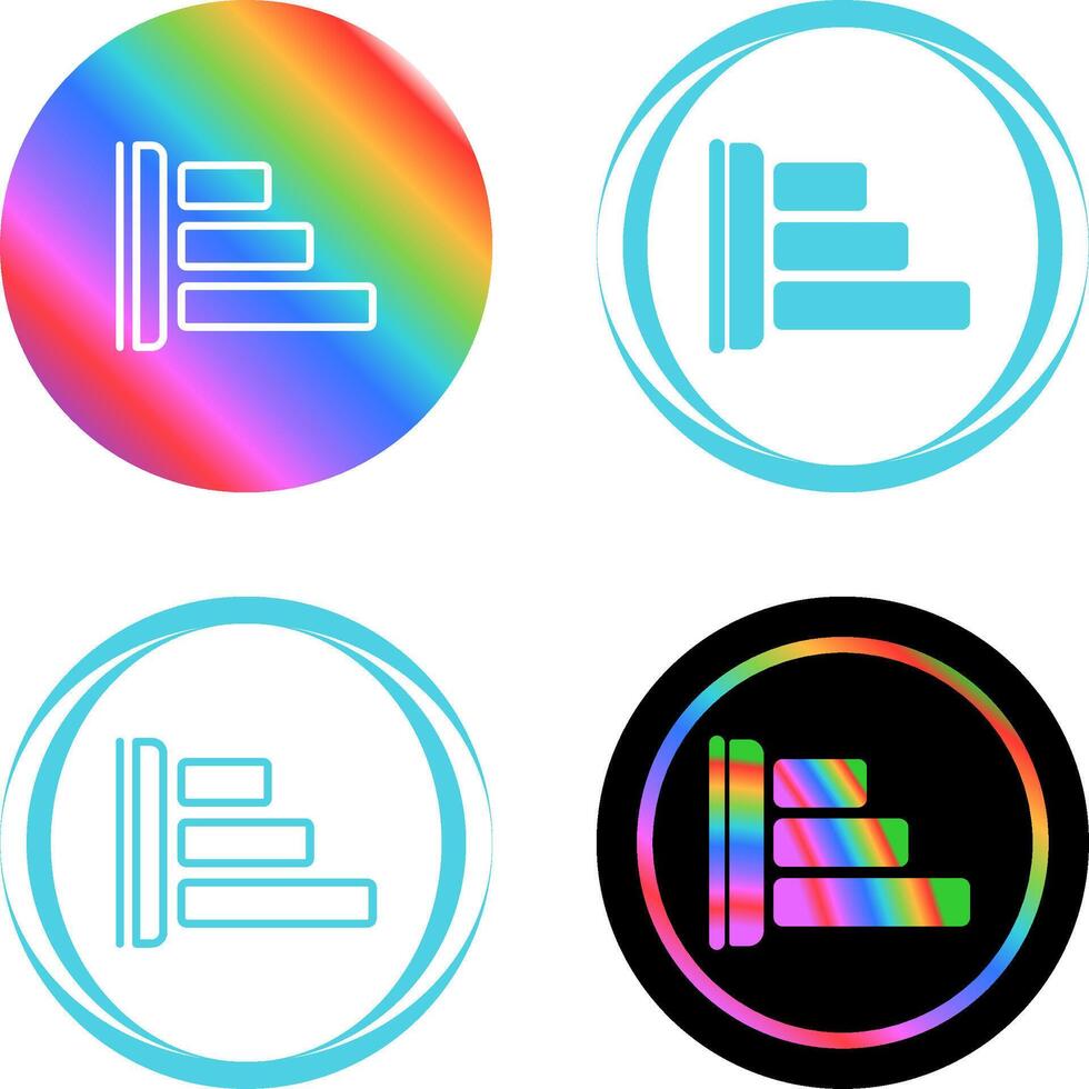 Left Align Vector Icon