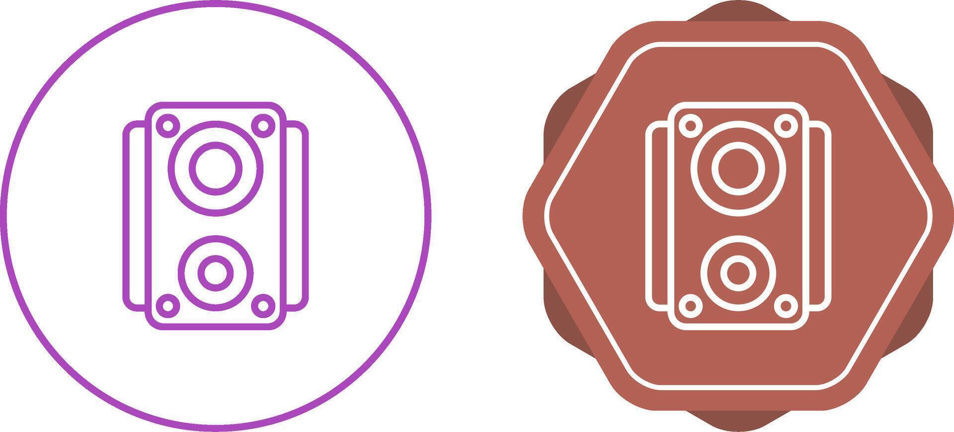 Loudspeaker Vector Icon