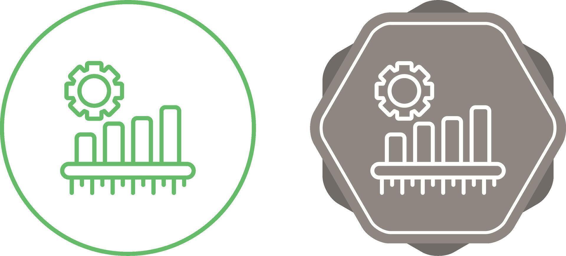 Bar Graph Vector Icon