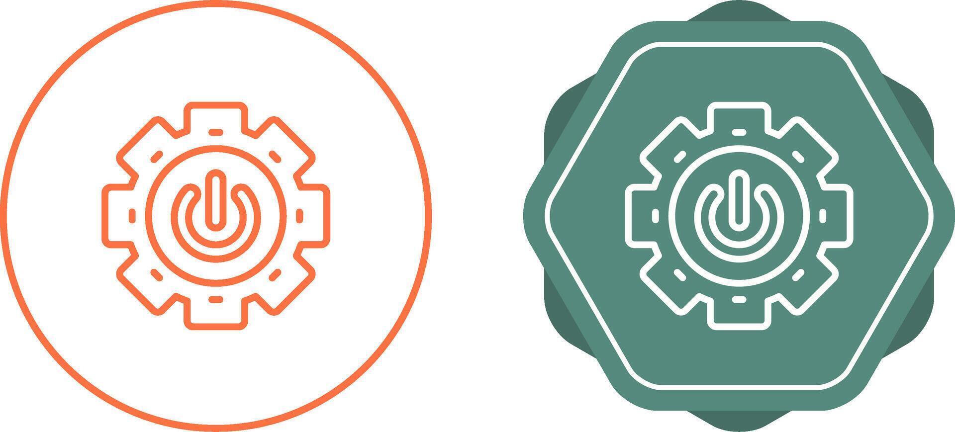 Power Button Vector Icon