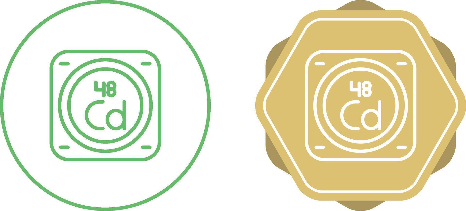 Cadmium Vector Icon