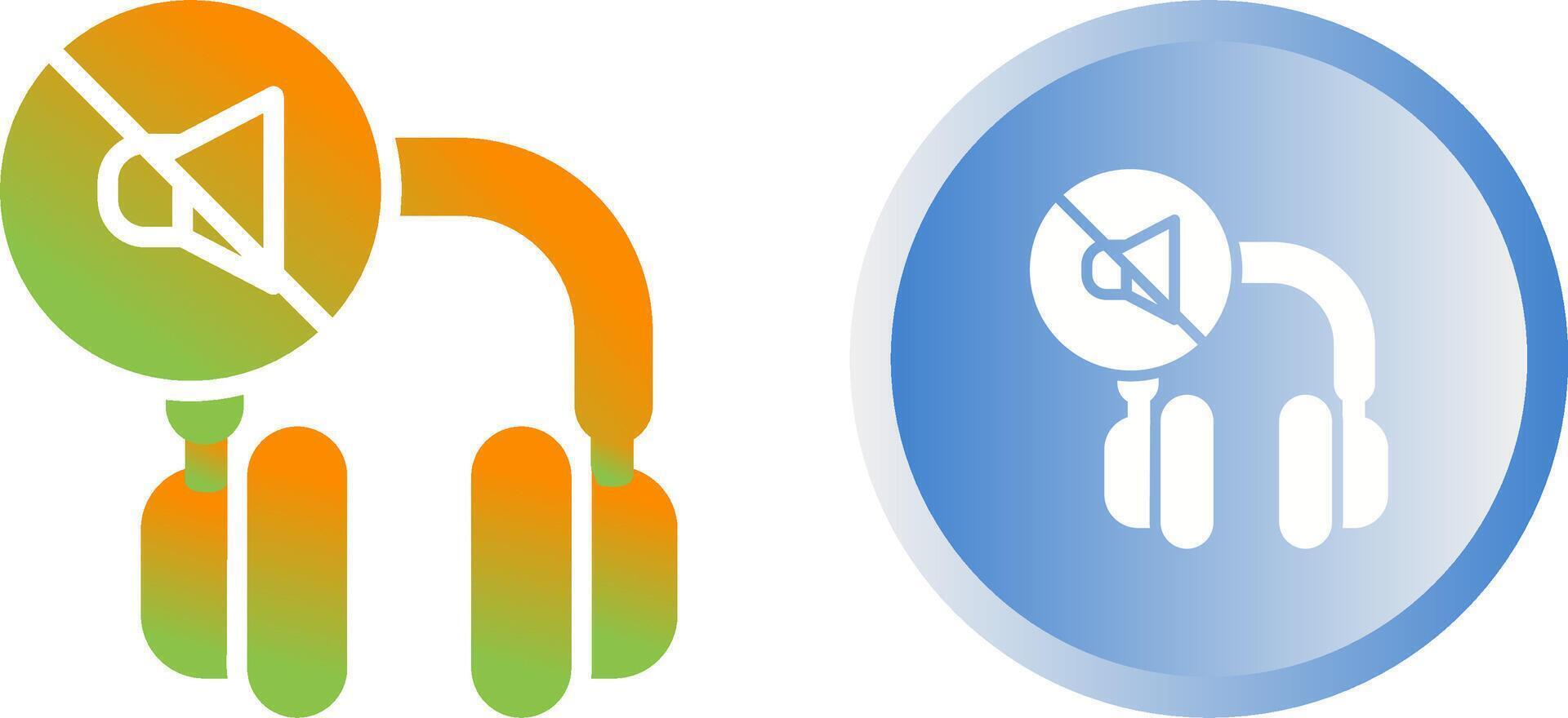 Noise-Canceling Headphones Vector Icon