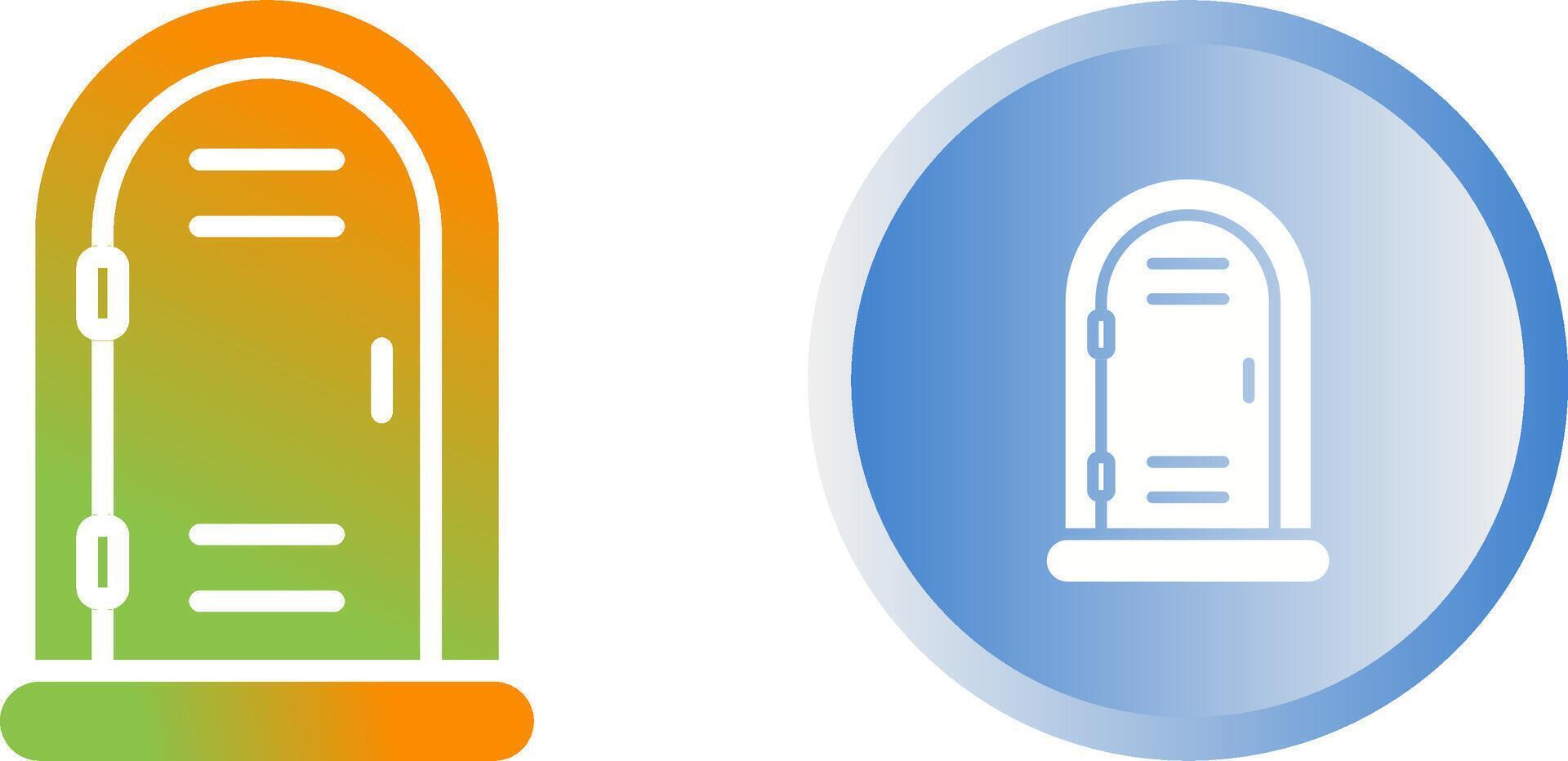 Emergency toilet Vector Icon