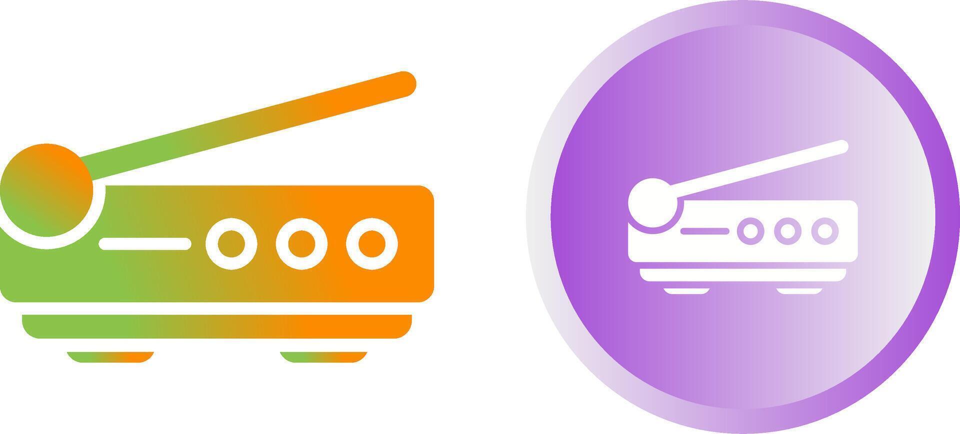 3D Scanner Vector Icon