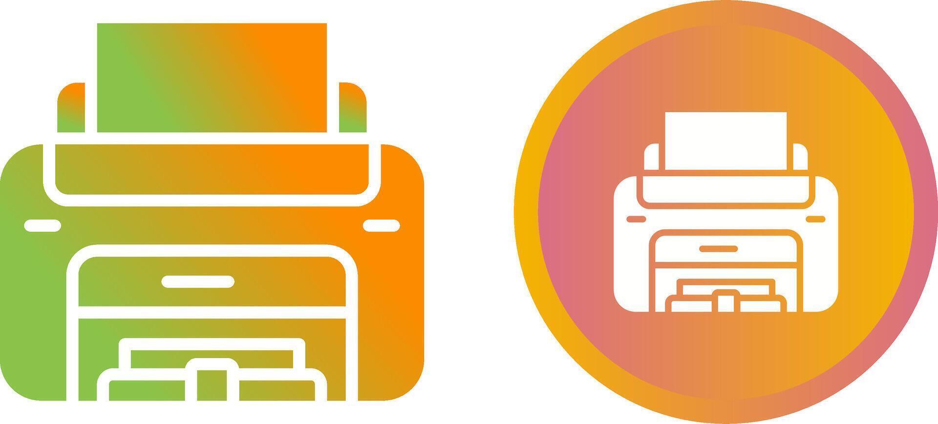 Laser Printer Vector Icon