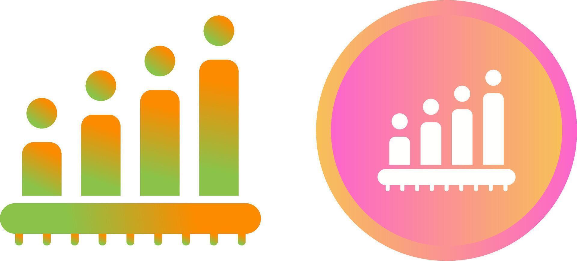 Bar Chart Vector Icon