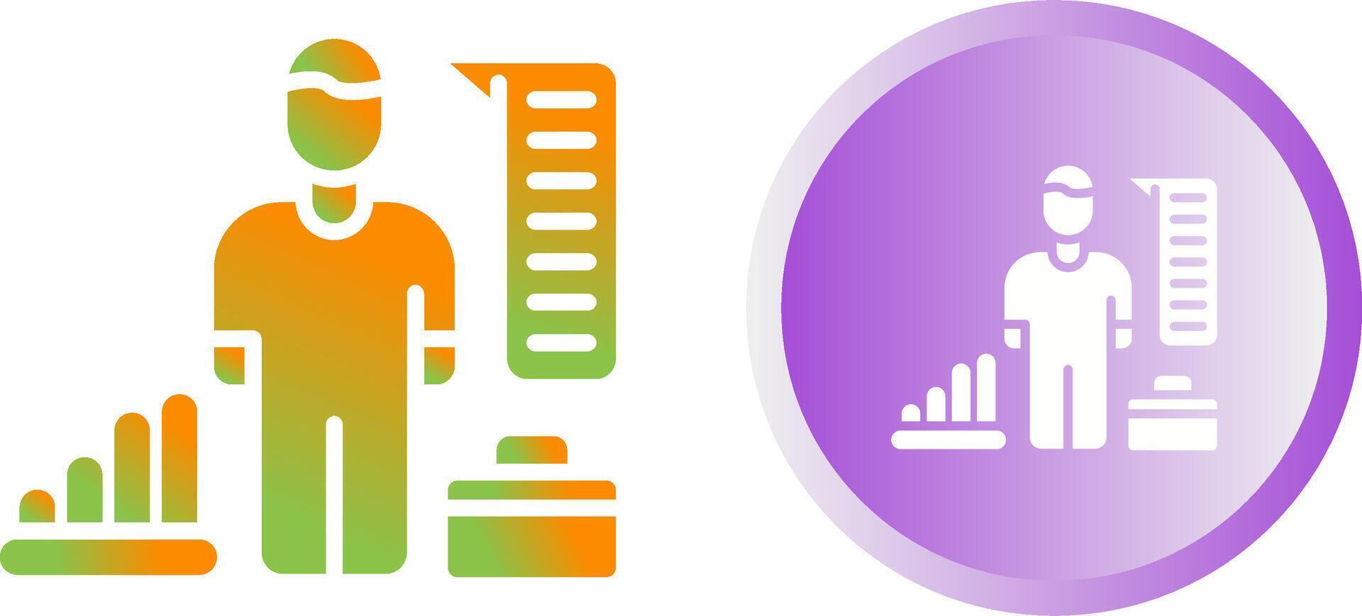 HR Analytics Vector Icon