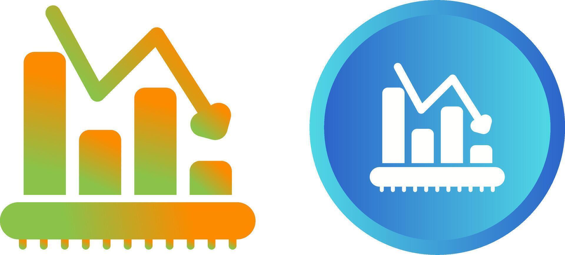 Churn Analysis Vector Icon