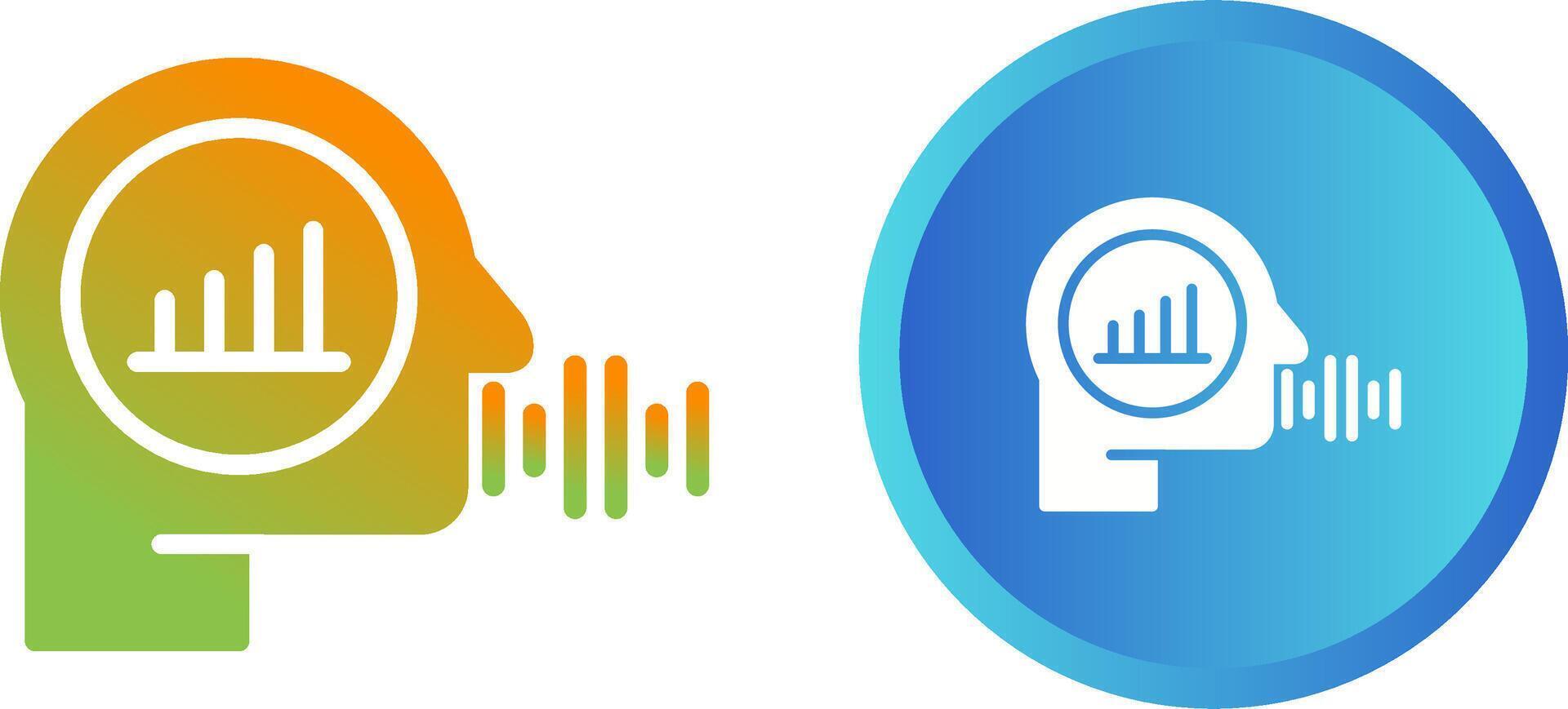 Voice Analytics Vector Icon