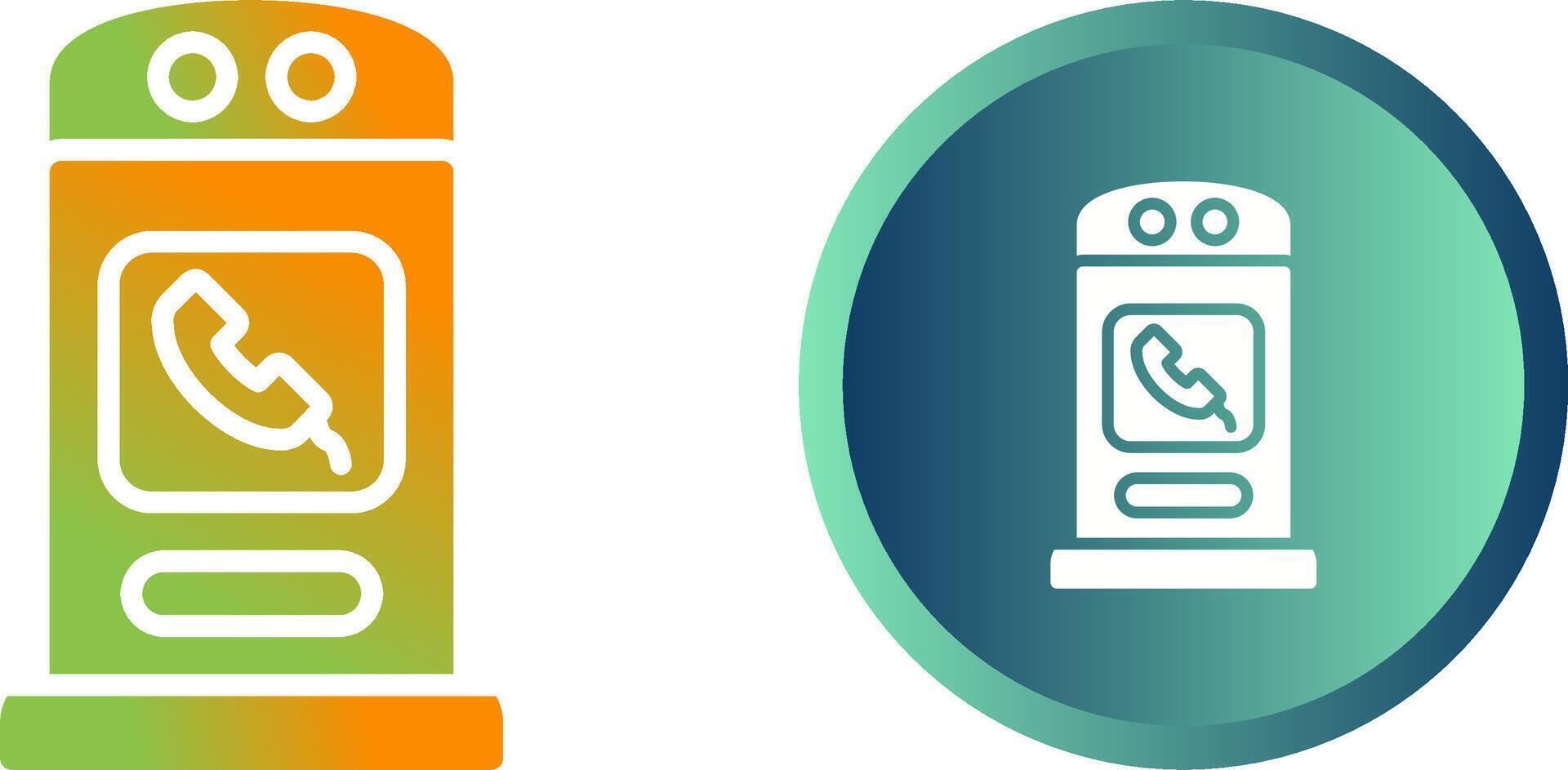 Phone Booth Vector Icon