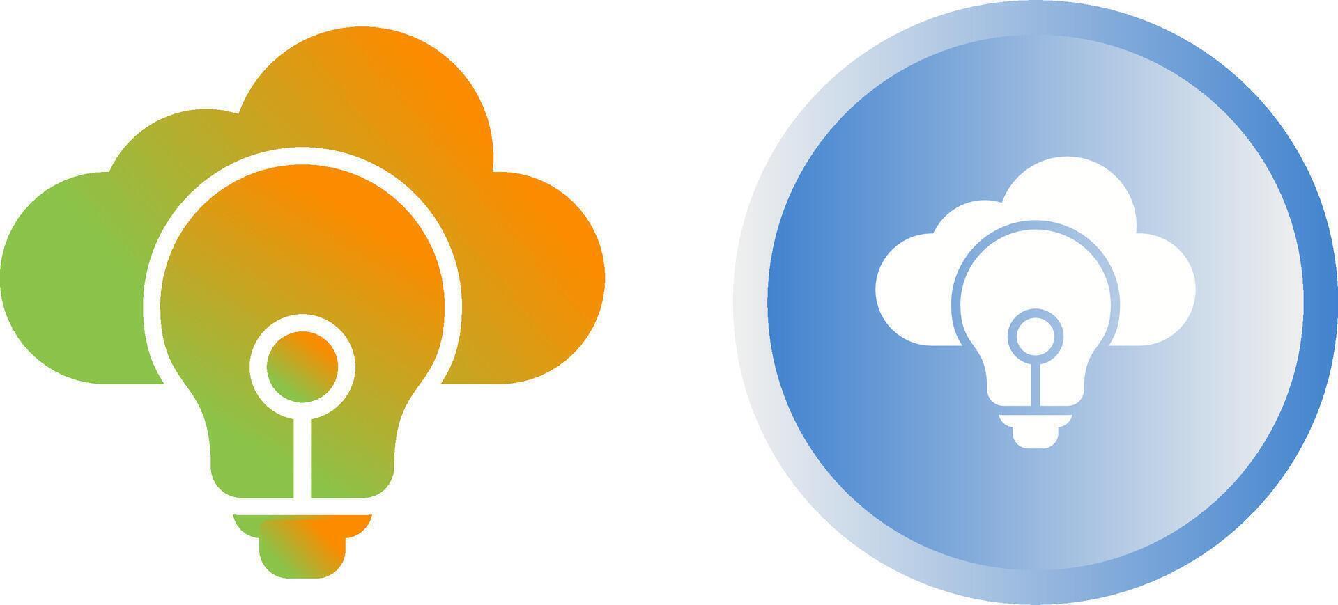 nube estrategia vector icono