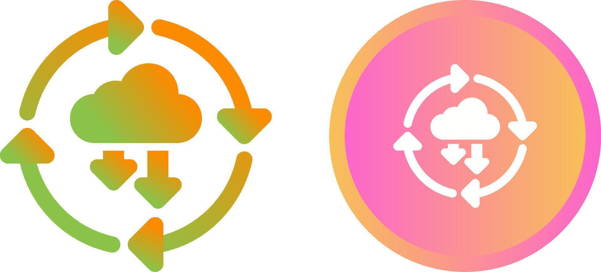 Continuous Deployment Vector Icon