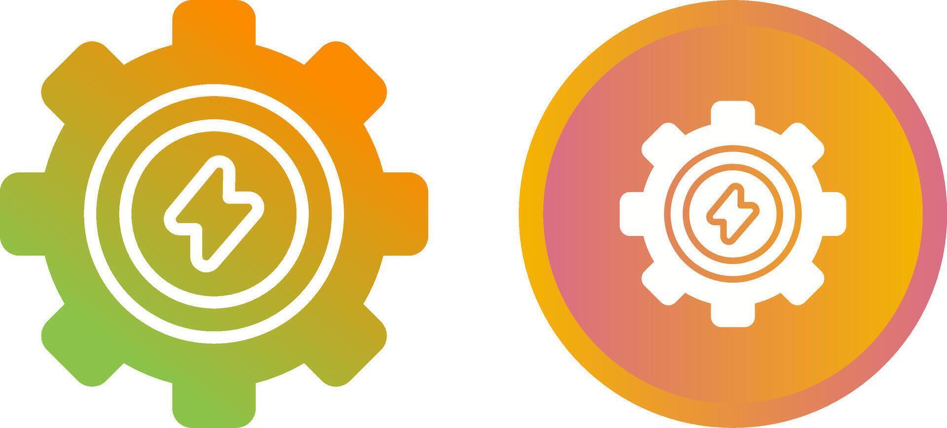 Data Center Power Manageme Vector Icon
