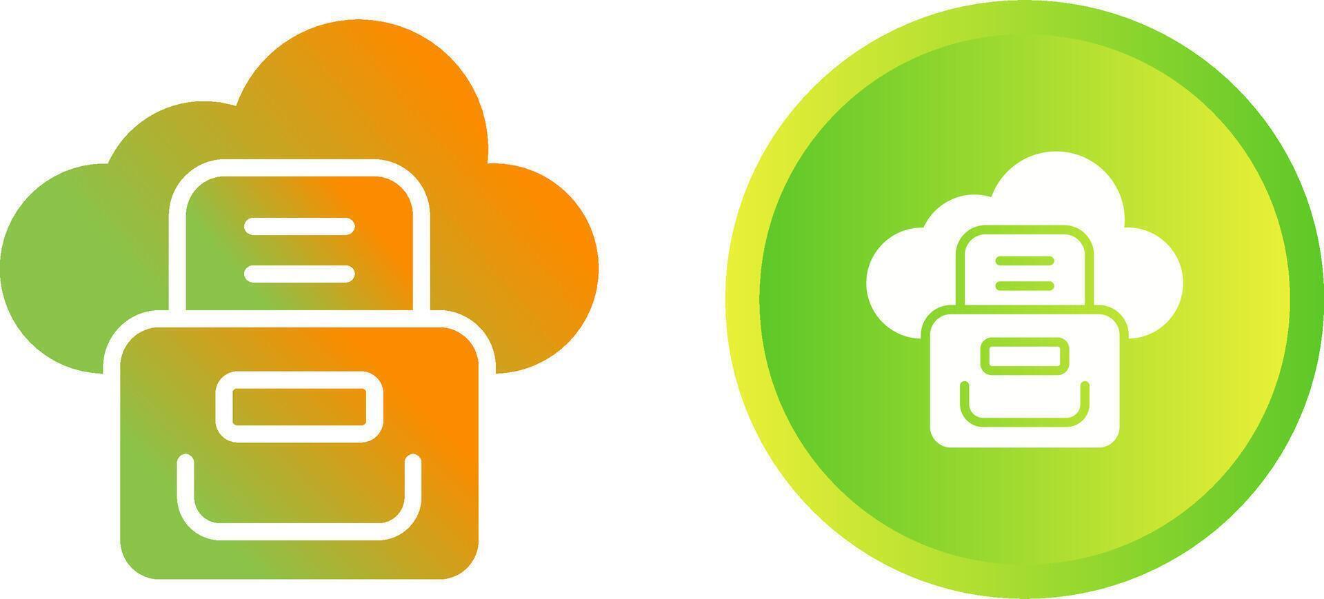 Cloud Compliance Vector Icon