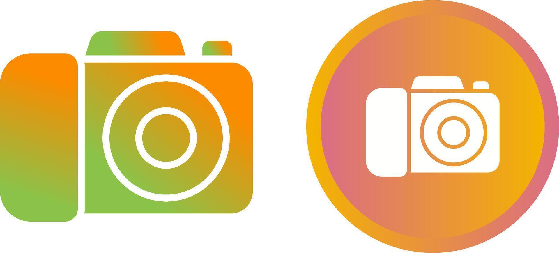 DSLR Camera Vector Icon