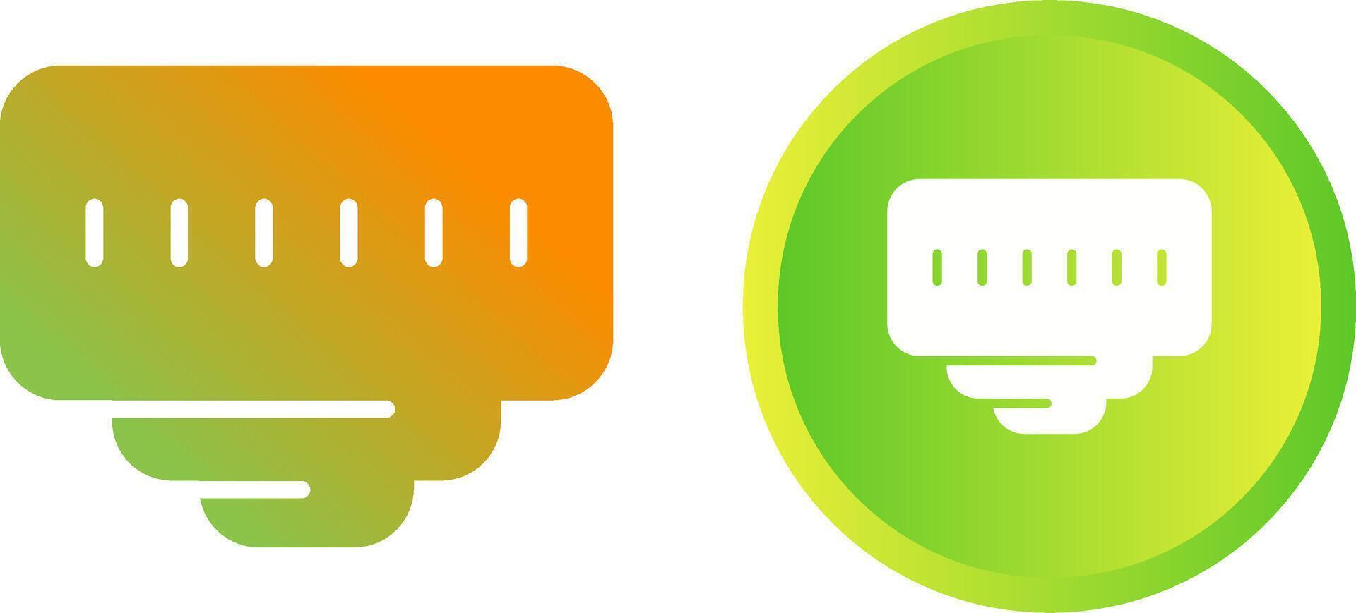 Ethernet Port Vector Icon