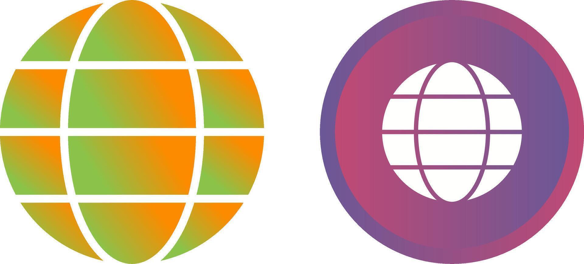 icono de vector de globo