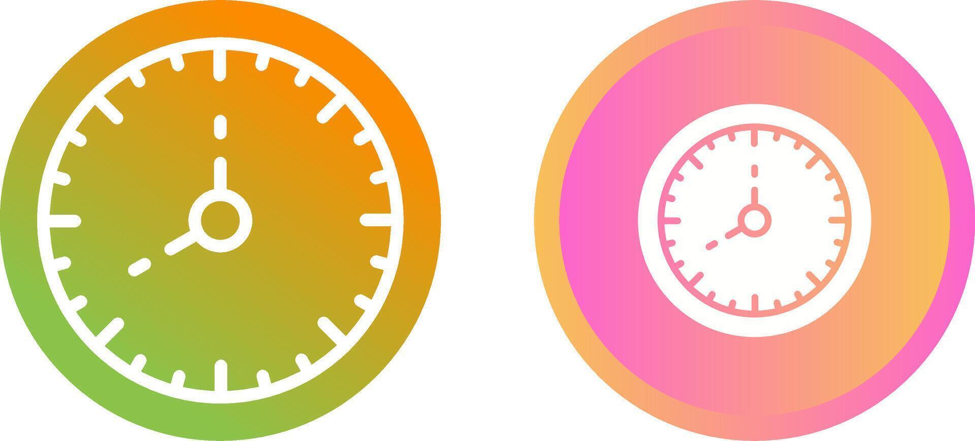 icono de vector de reloj