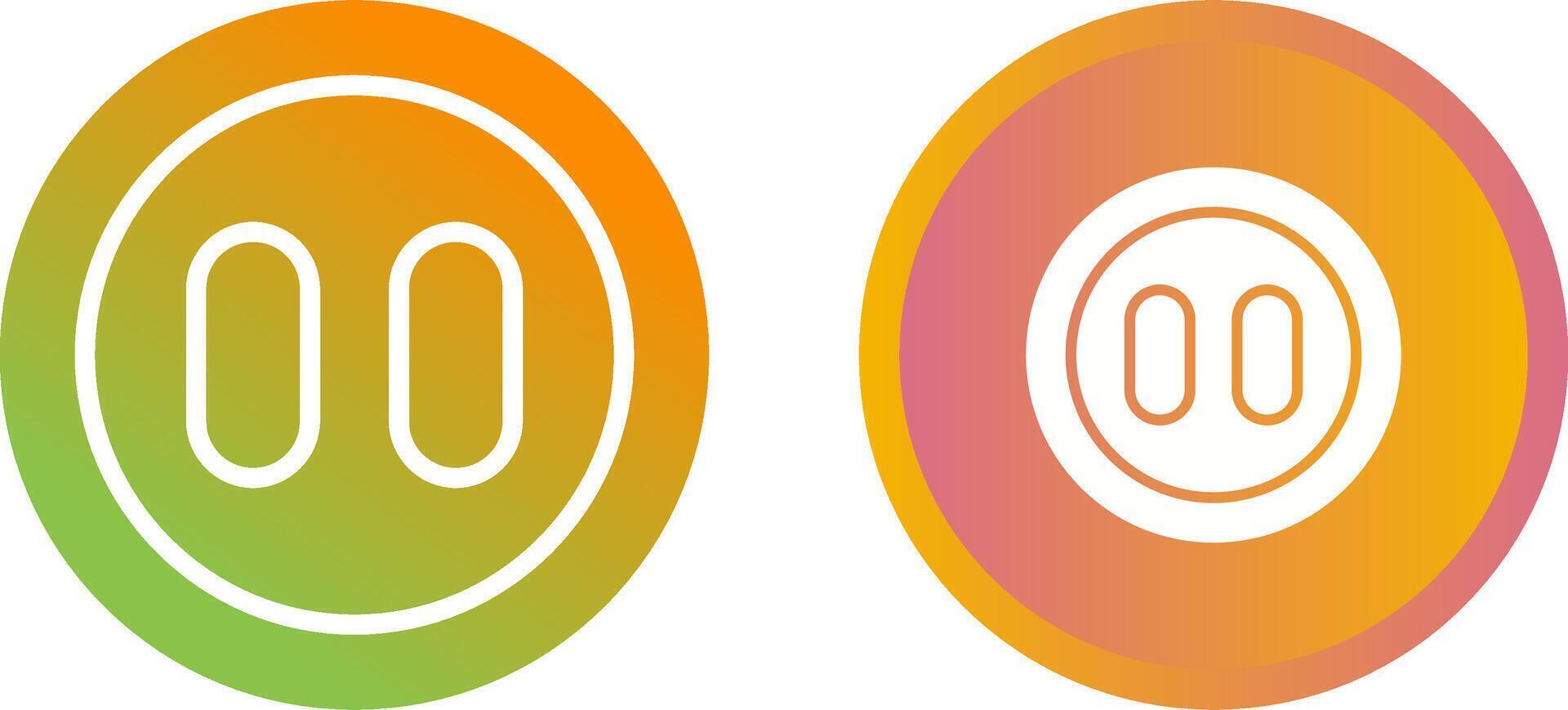 Pause Vector Icon