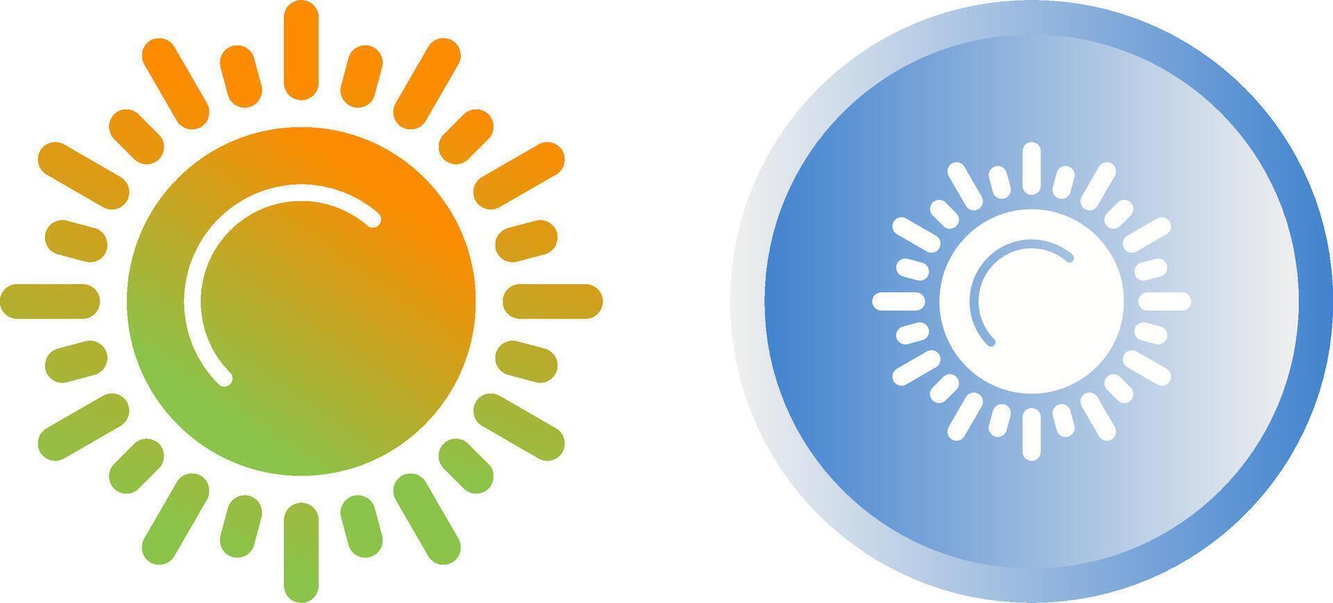 Sun Vector Icon