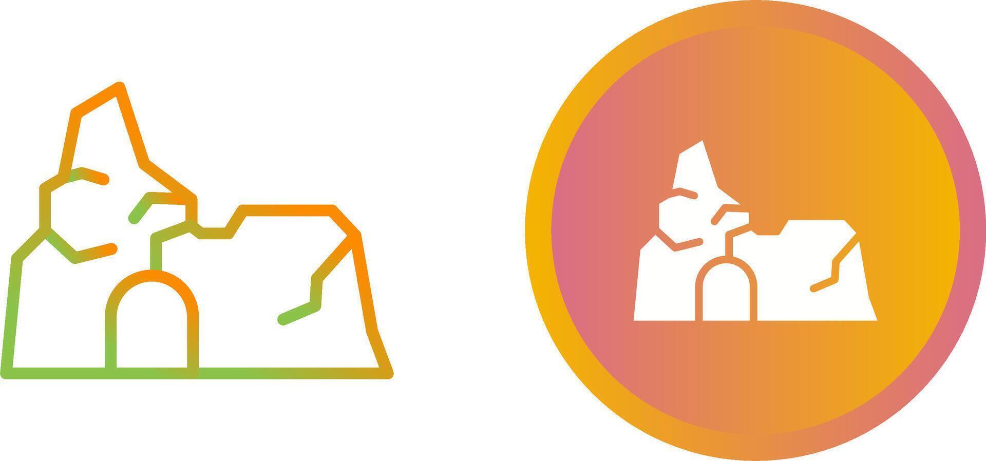 Cave Vector Icon