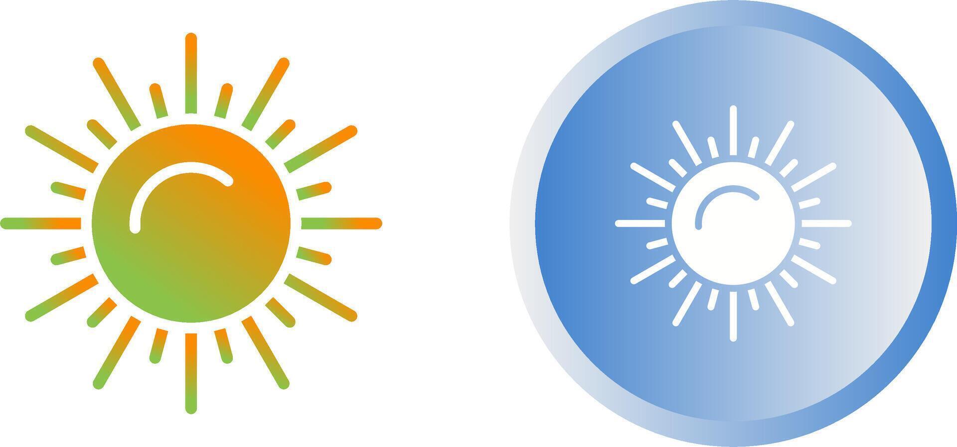 Sun Vector Icon