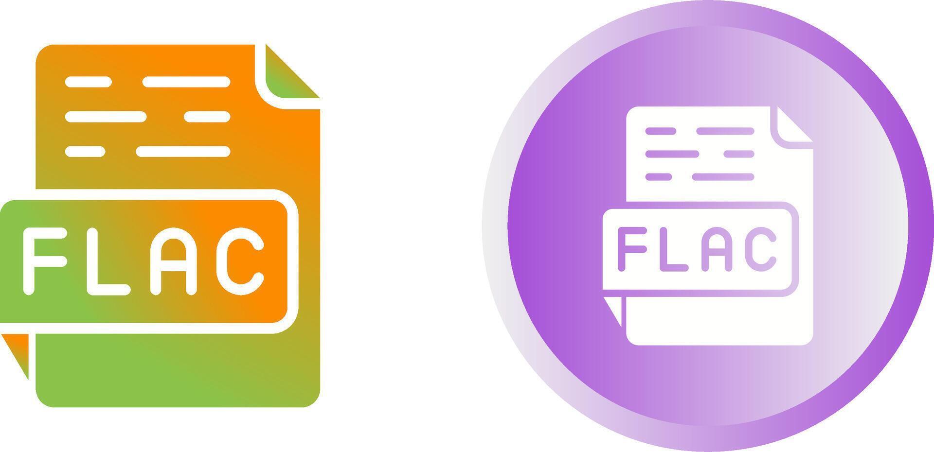 FLAC Vector Icon