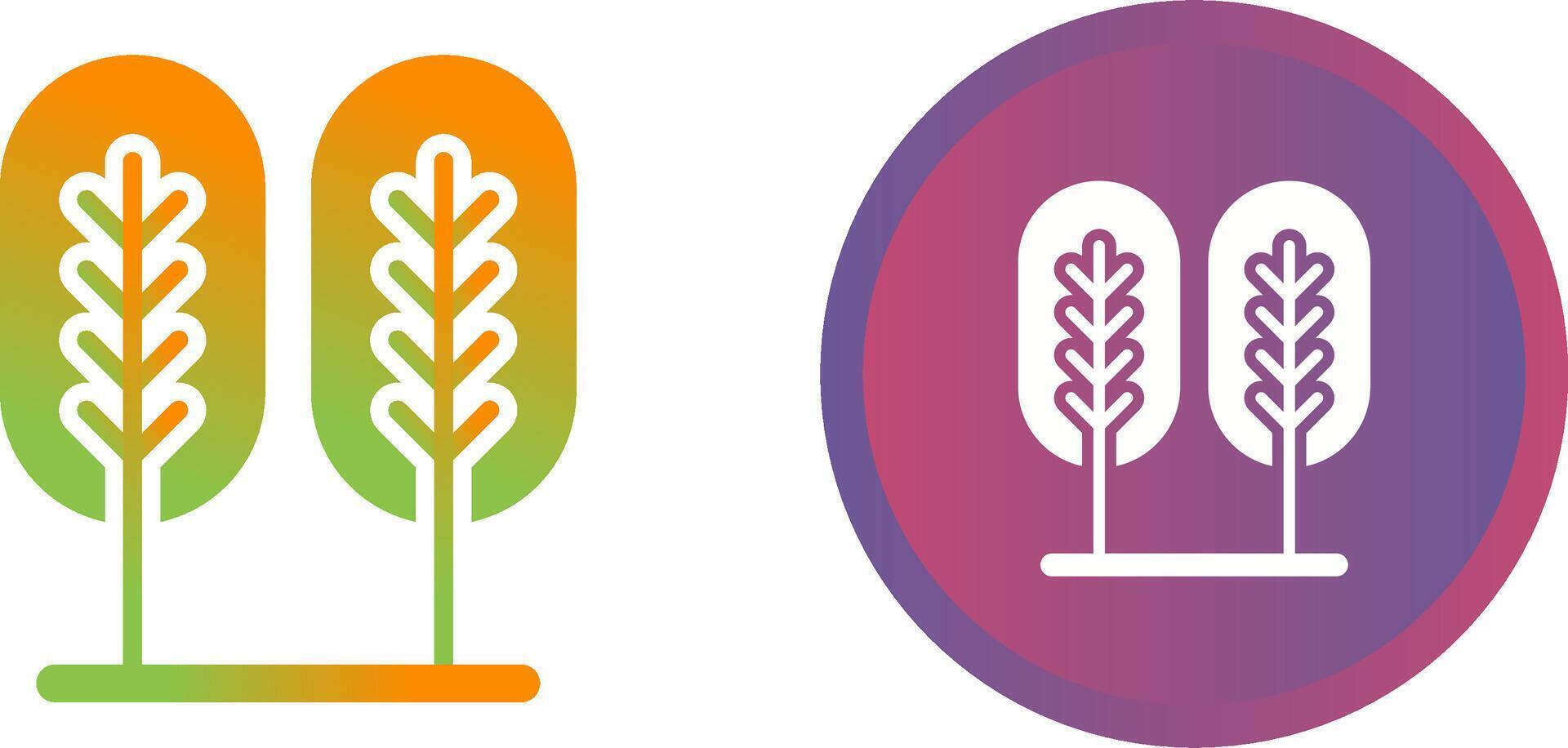 Birch tree Vector Icon