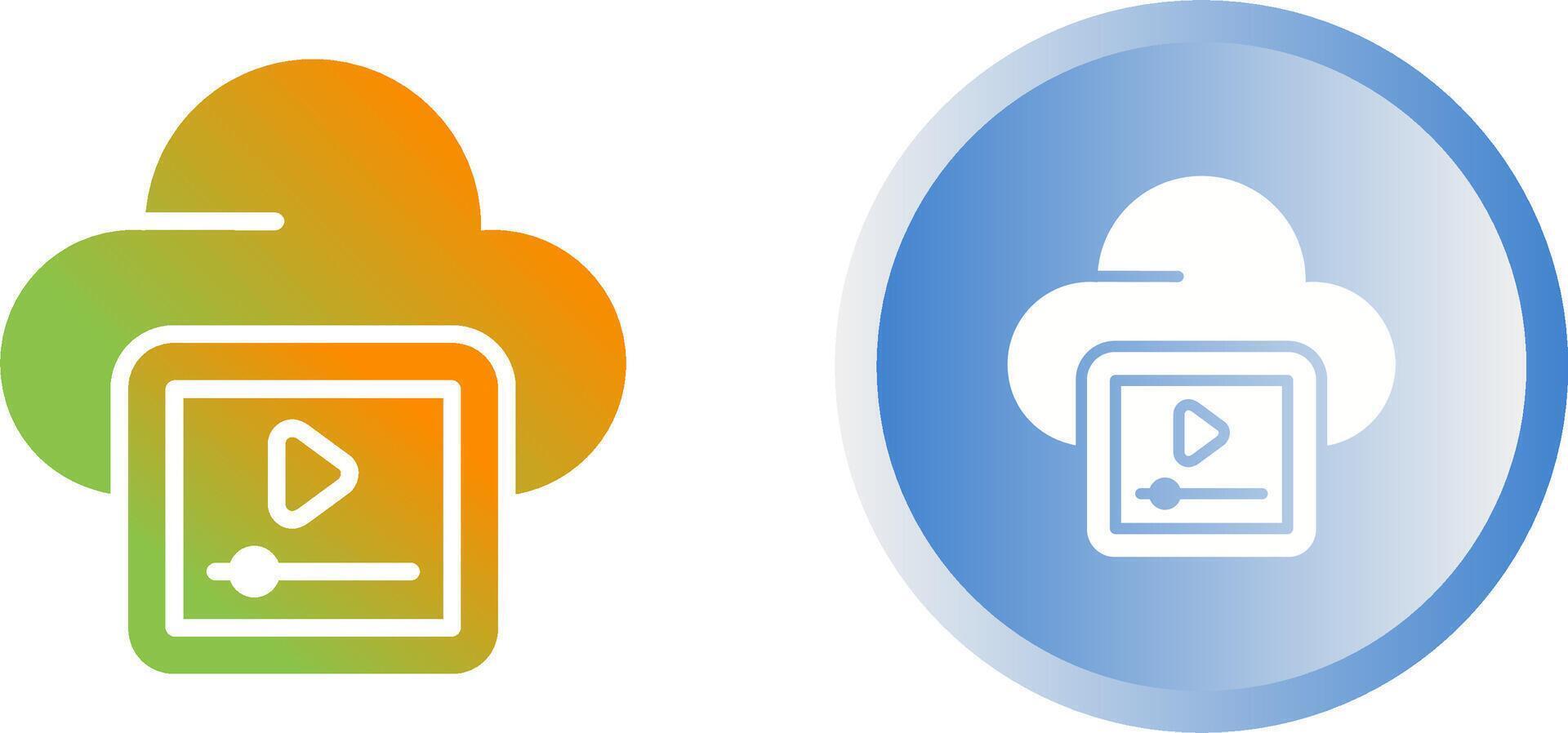 Video Hosting Vector Icon