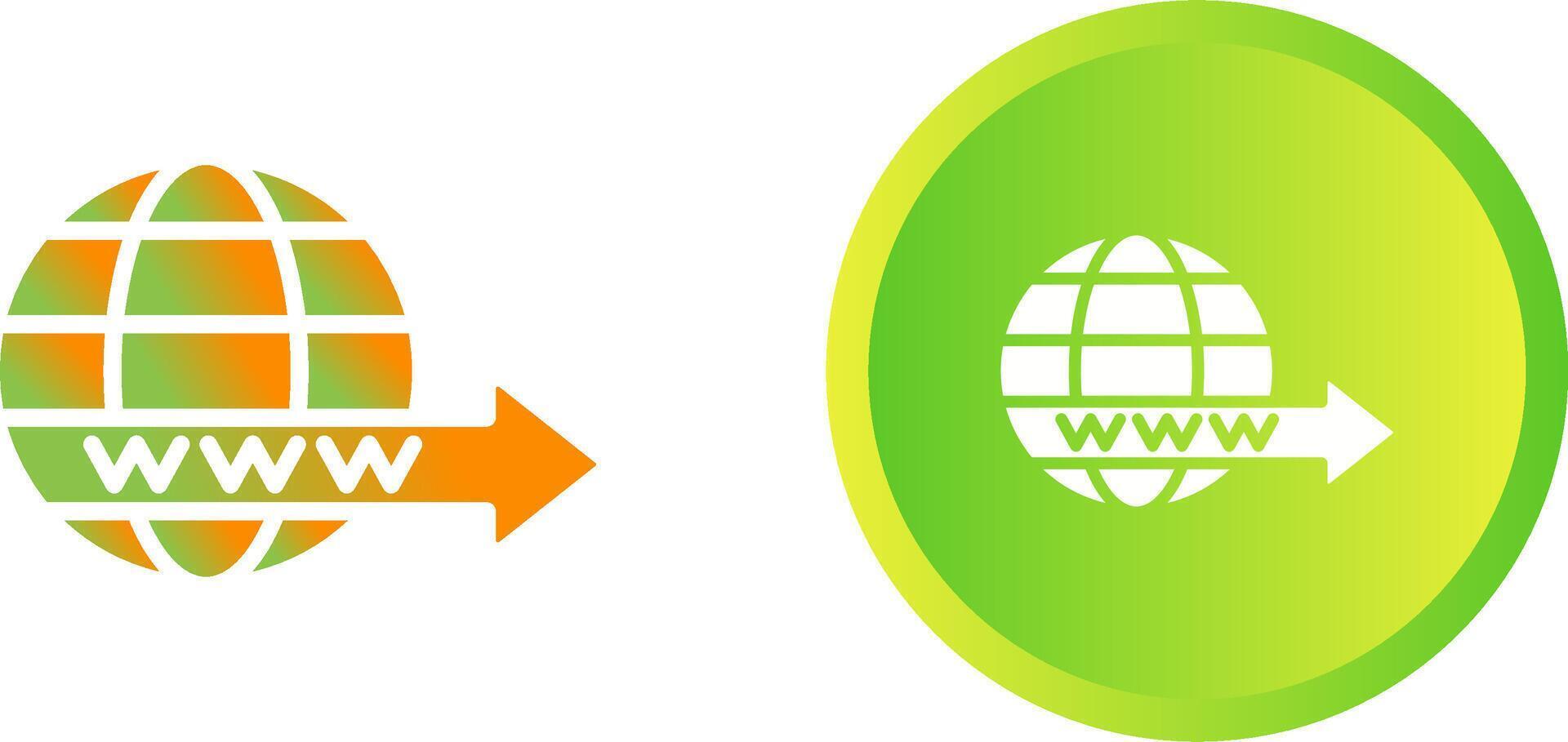 Domain Forwarding Vector Icon