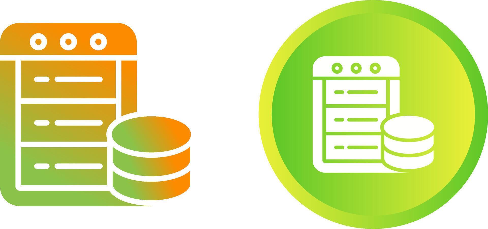 Database Vector Icon 40844902 Vector Art at Vecteezy