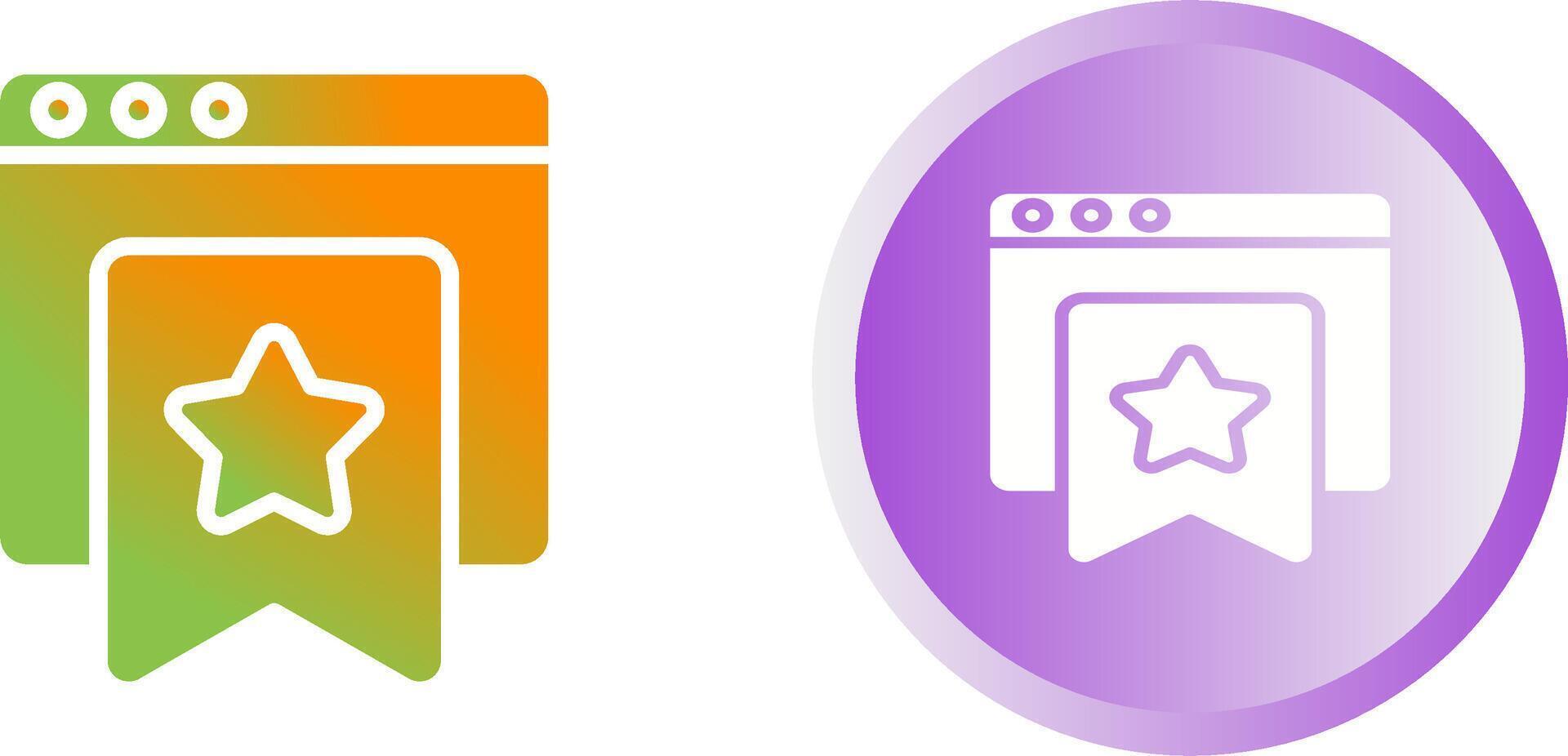 Bookmark Tabs Vector Icon