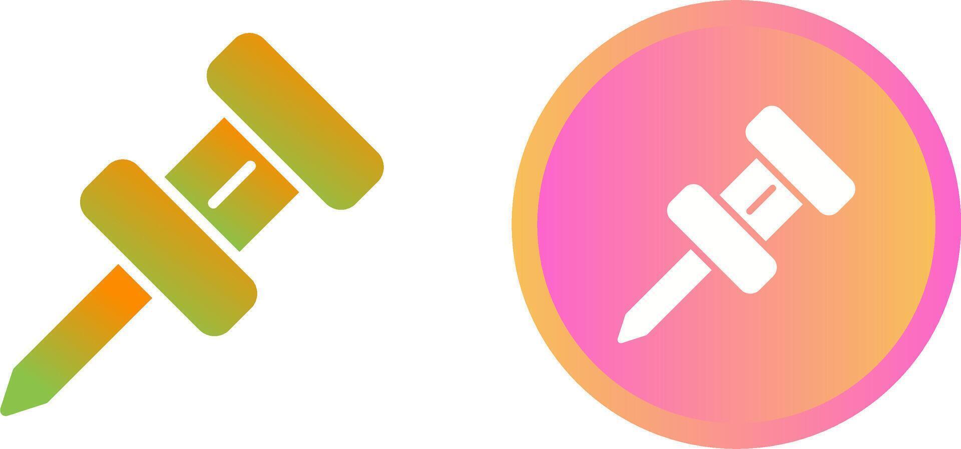 Pushpin Vector Icon