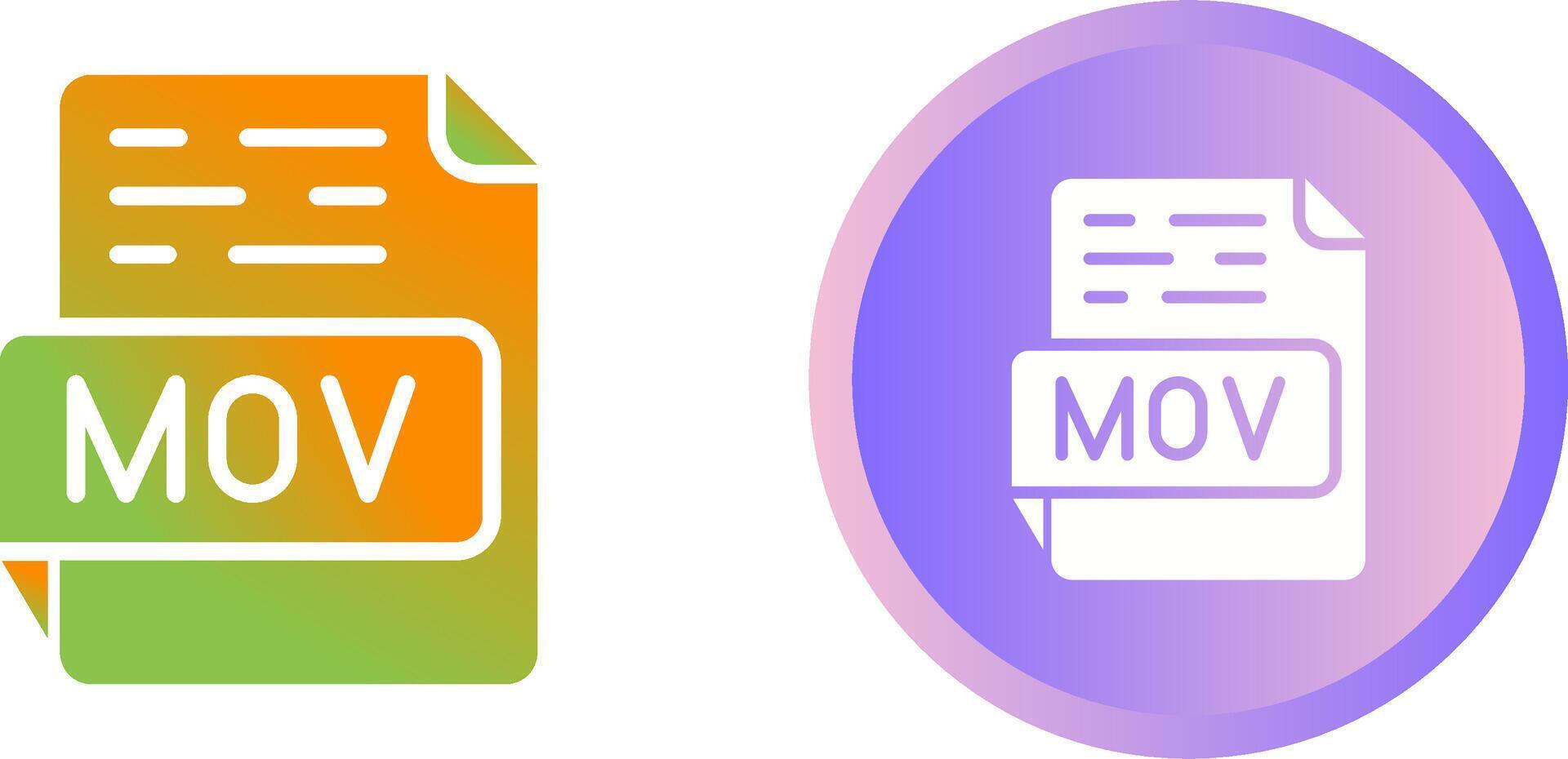 MOV Vector Icon