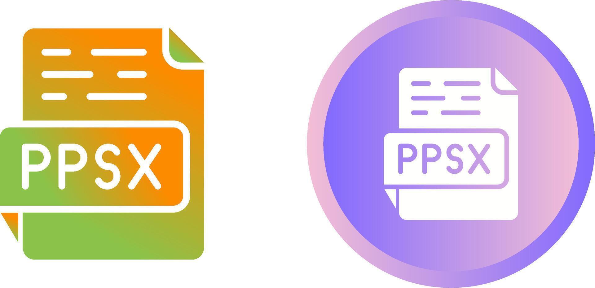 PPSX Vector Icon 40845043 Vector Art at Vecteezy