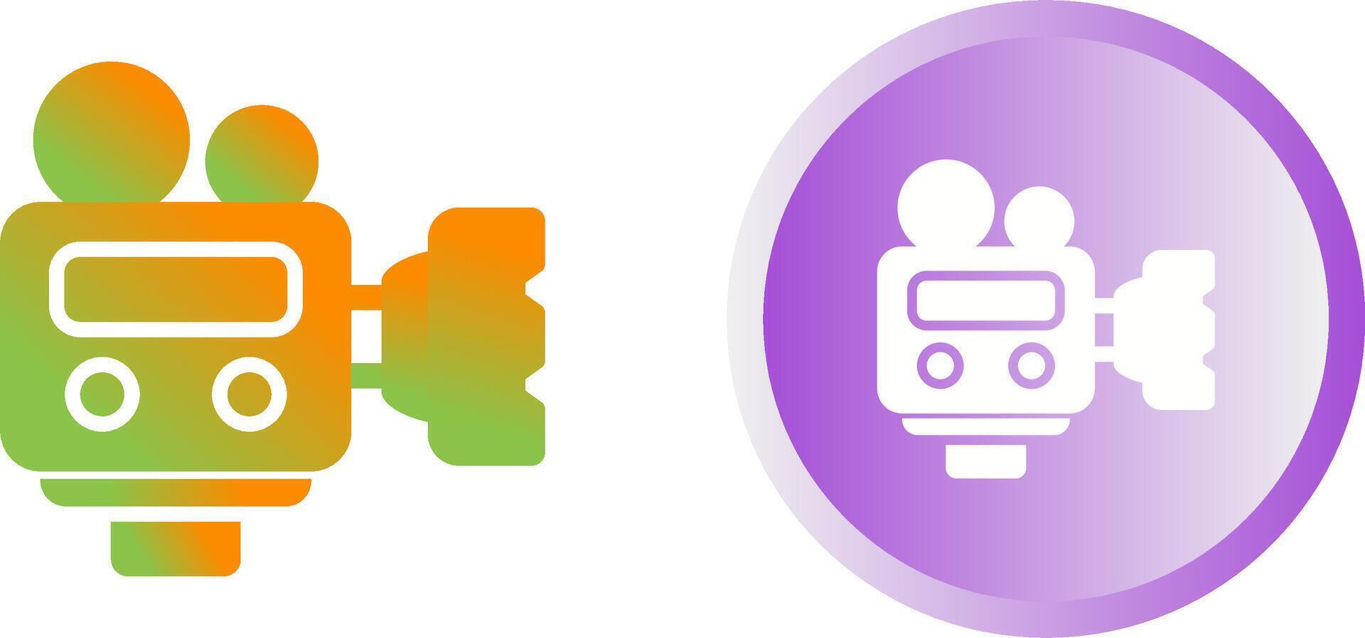 Movie Camera Vector Icon