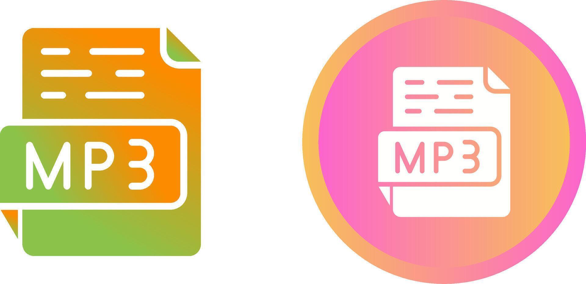 MP3 Vector Icon