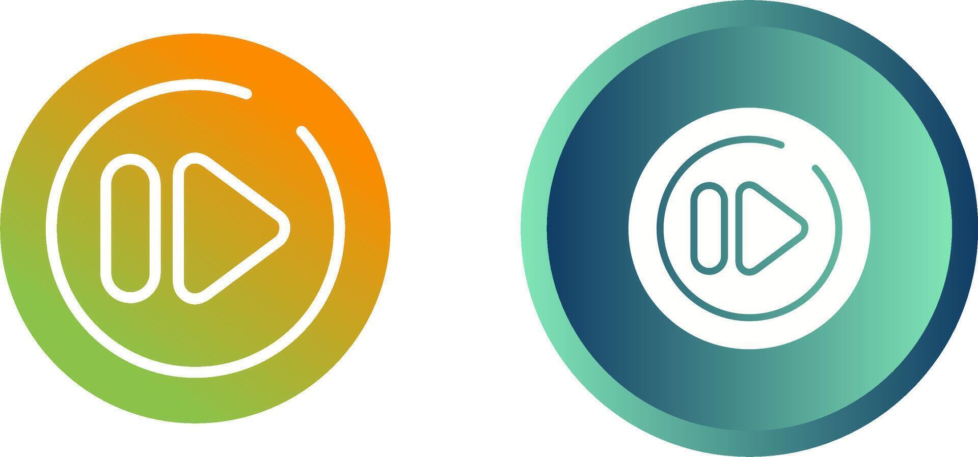 Next Track Circle Vector Icon