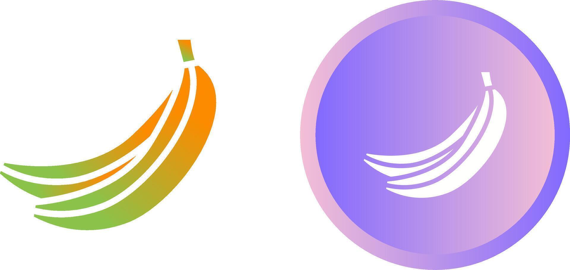 icono de vector de plátano